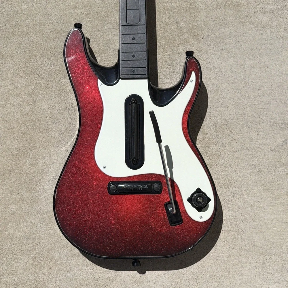 PlayStation 3 2 Band Hero Wireless Guitar Controller Replacement No Receiver